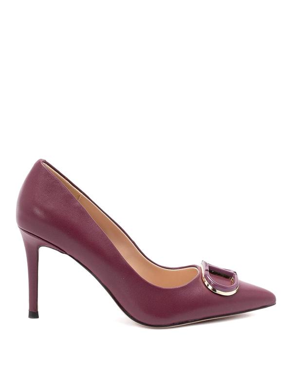 Twinset Chaussures À Talon - Rouge Brun