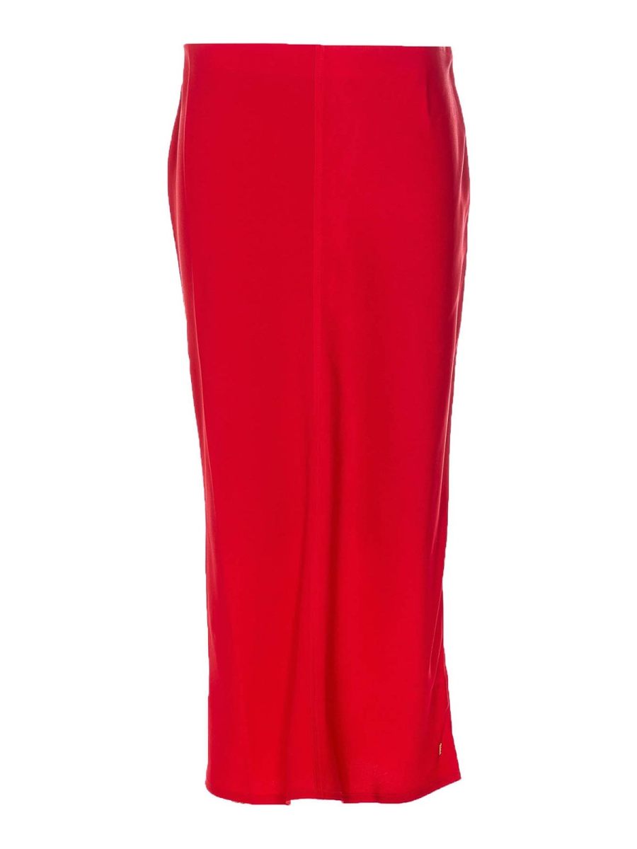 Ami Paris Jupe Midi - Rouge