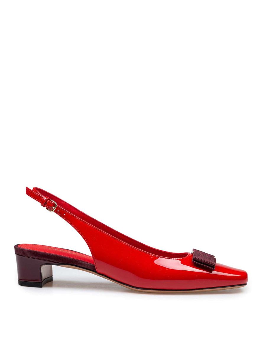 Ferragamo Chaussures À Talon - Rouge