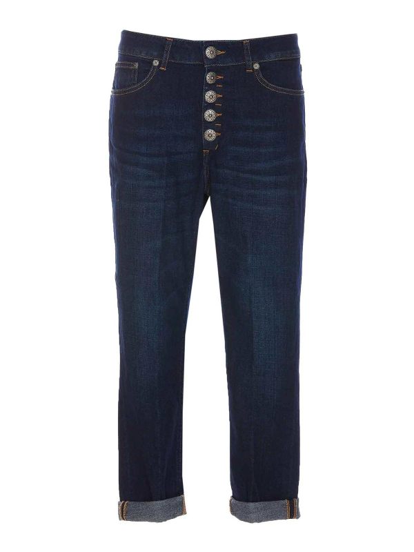 Dondup Jean Droit - Bleu