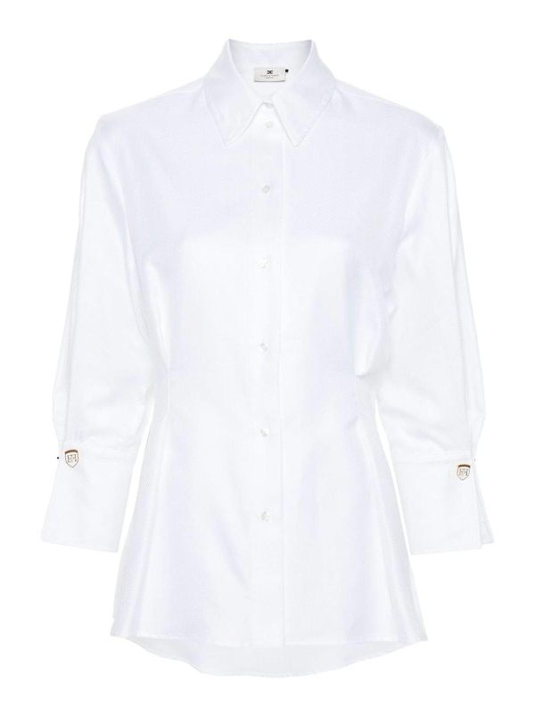 Elisabetta Franchi Chemise - Blanc