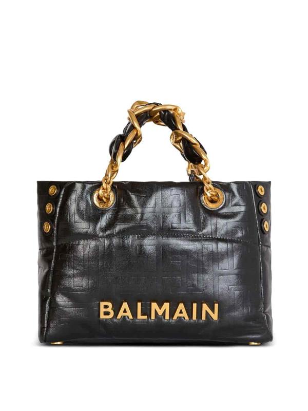 Balmain Sac Cabas - Noir
