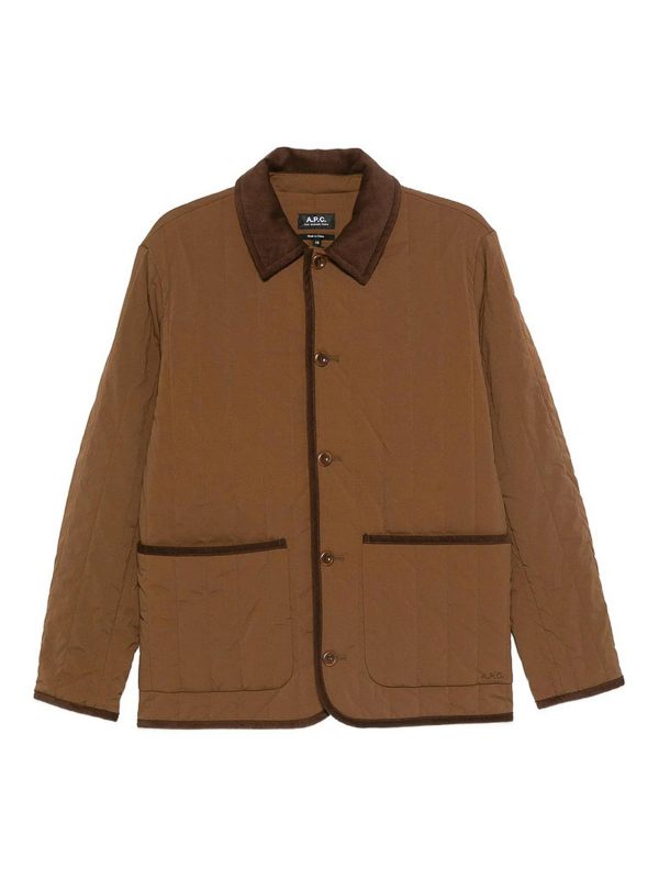 A. P.C. Veste Casual - Marron