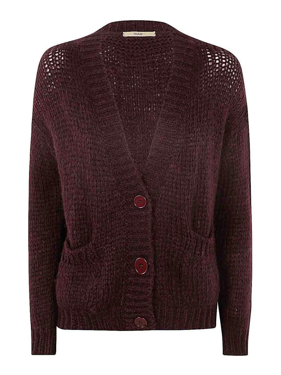 Nuur Cardigan - Rouge