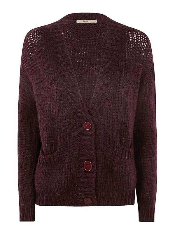 Nuur Cardigan - Rouge