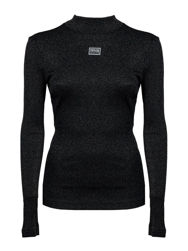 Versace Jeans Couture Pull Col Roulé - Noir