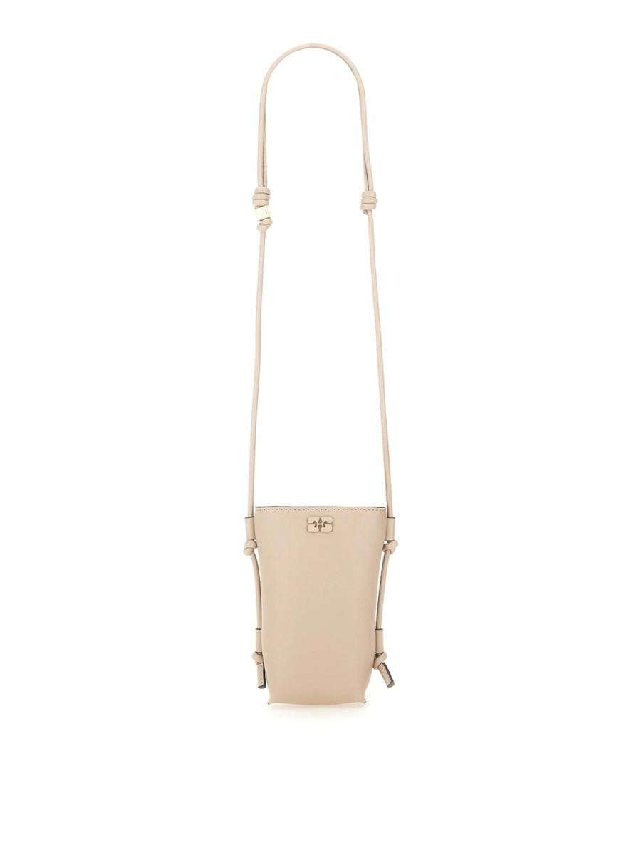 Ganni Sac Porté Épaule - Blanc