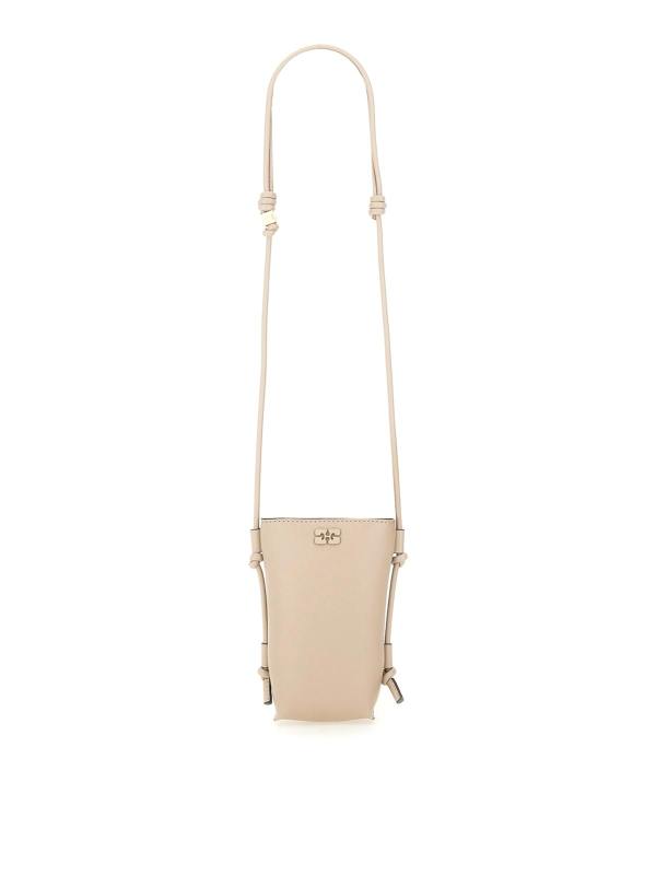 Ganni Sac Porté Épaule - Blanc