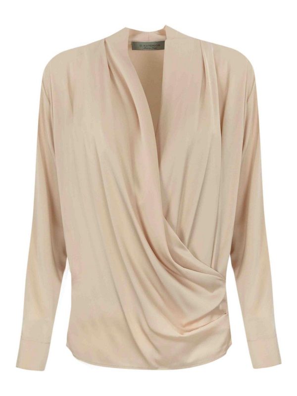 D. Exterior Blouse - Beige