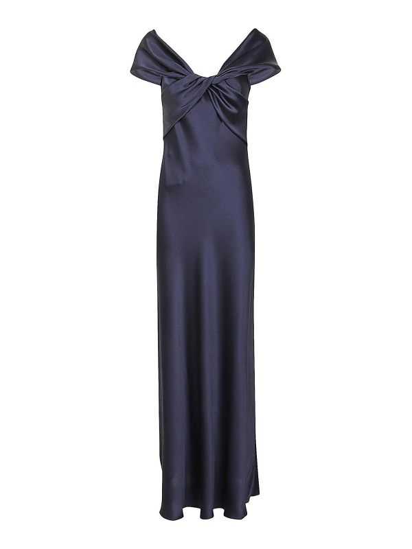 Alberta Ferretti Robe De Soirée - Bleu