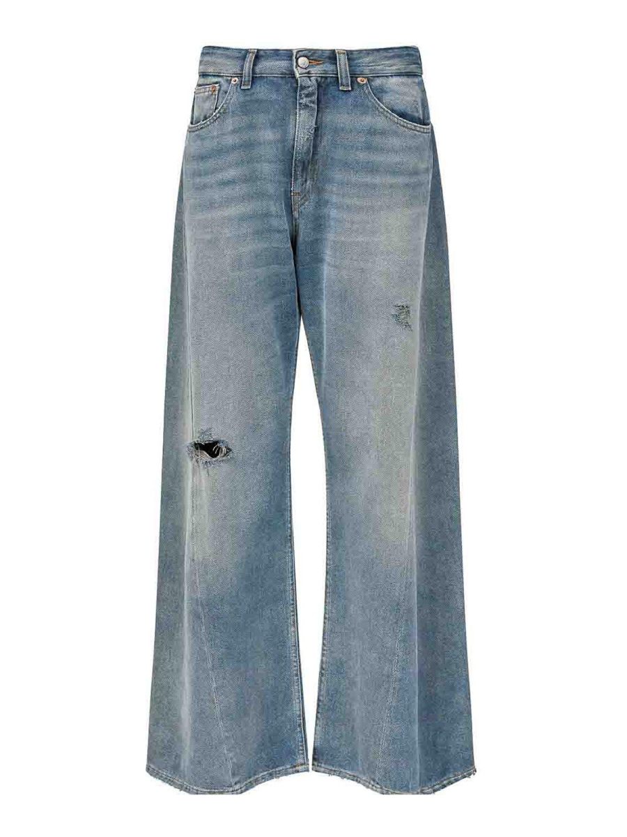 MM6 Maison Margiela Jean Bootcut - Bleu