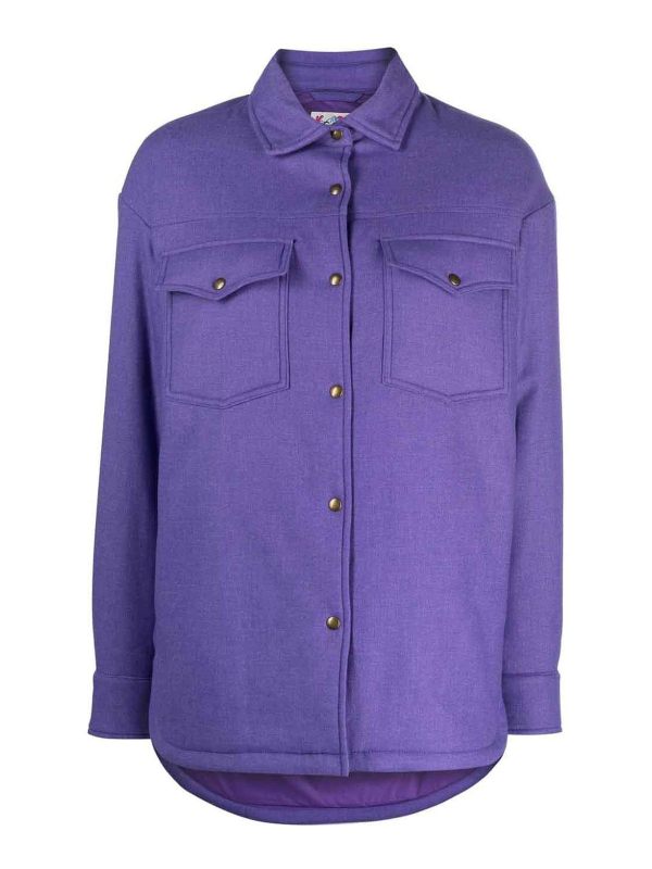 Mc2 Saint Barth Veste Casual - Violet