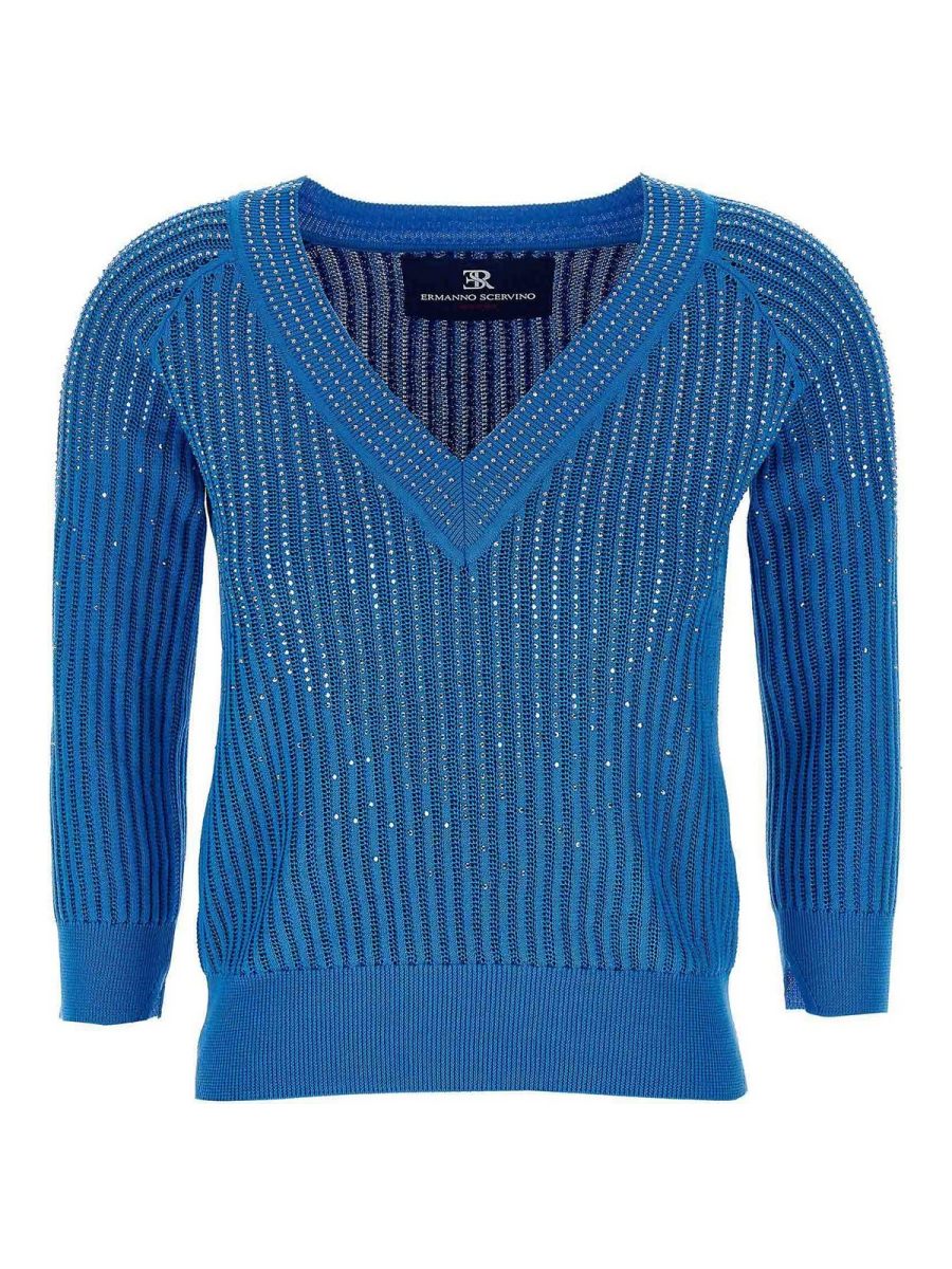 Ermanno Scervino Cardigan - Bleu
