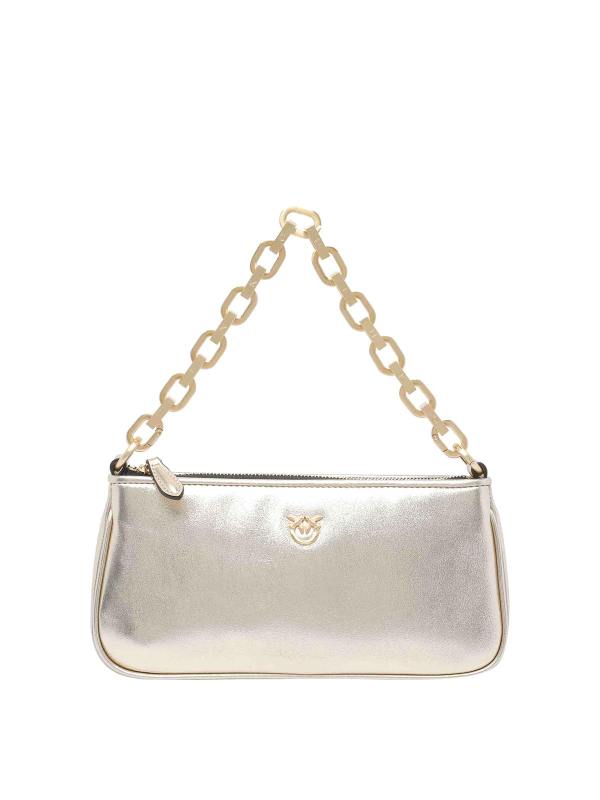 Pinko Sac Bandoulière - Argent
