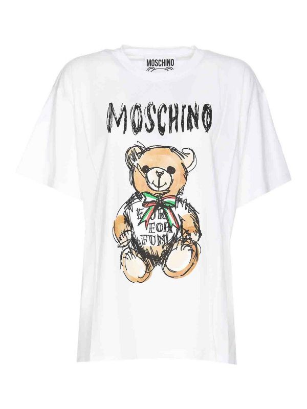 Moschino T-Shirt - Blanc