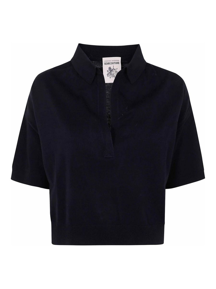 Semicouture Polo - Noir