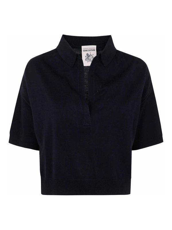 Semicouture Polo - Noir