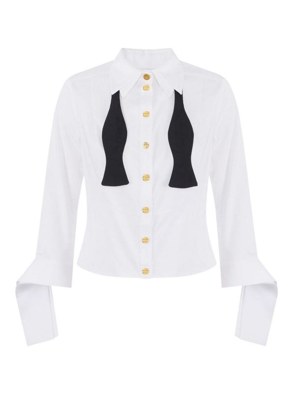 Elisabetta Franchi Chemise - Blanc