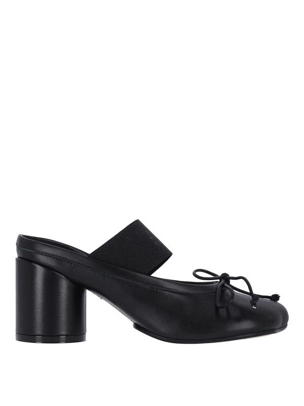 MM6 Maison Margiela Sandales - Noir