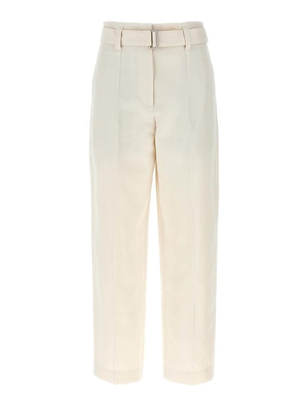 Brunello Cucinelli Pantalons Décontractés - Blanc