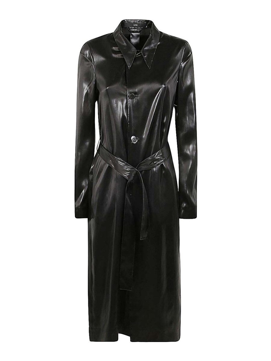 Sapio Trench-Coat - Noir