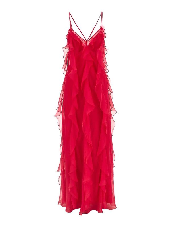 Alberta Ferretti Robe Au Genou - Multicolore