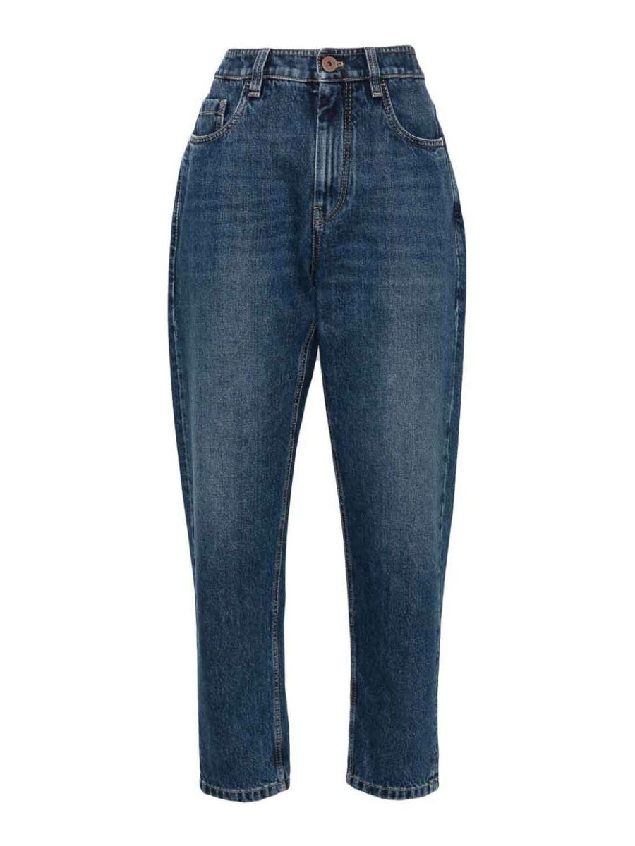Brunello Cucinelli Jean Bootcut - Bleu