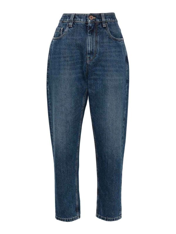 Brunello Cucinelli Jean Bootcut - Bleu