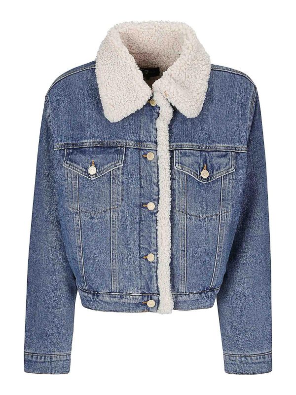 7 For All Mankind Veste Casual - Foncé Délavé