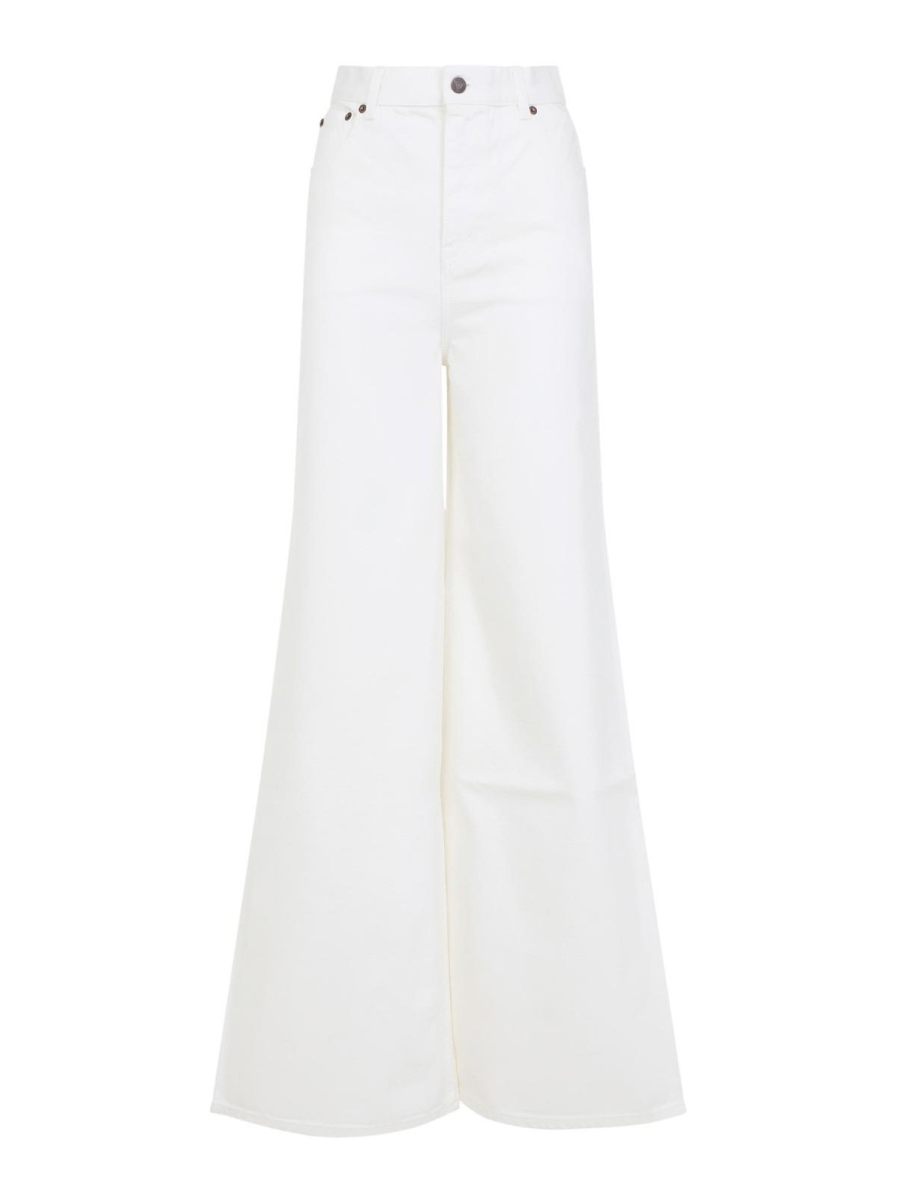 Chloe' Pantalons Décontractés - Blanc