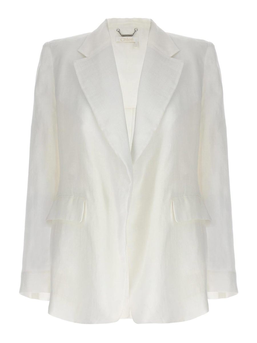 Chloe' Blazer - Blanc
