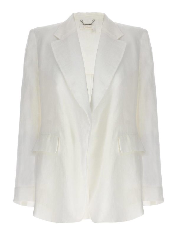 Chloe' Blazer - Blanc