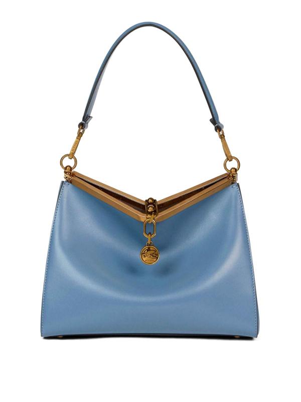 Etro Sac Porté Épaule - Bleu Clair