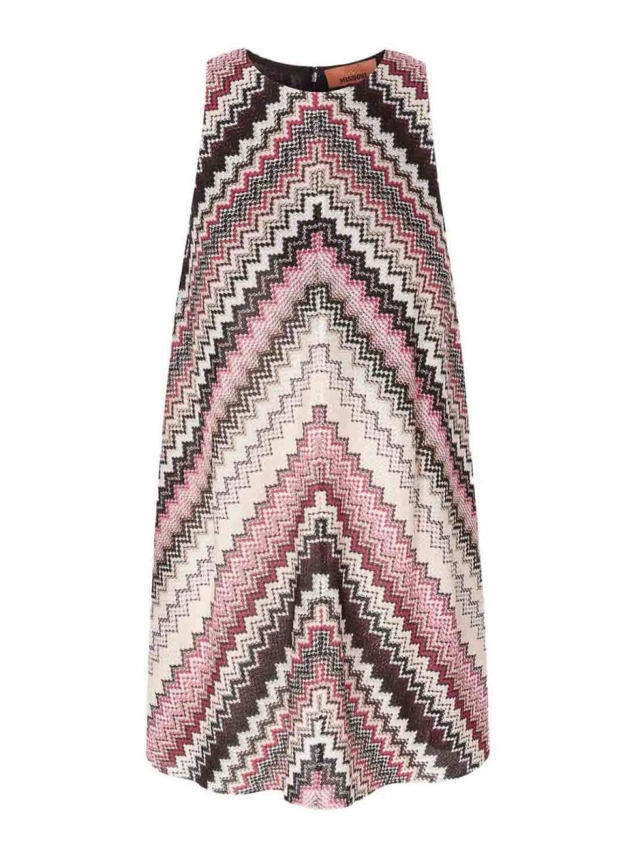Missoni Robe Courte - Multicolore