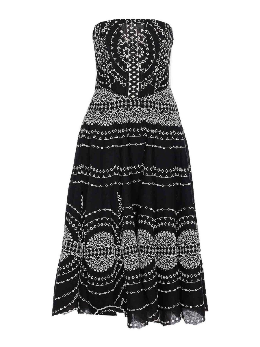 Charo Ruiz Maxi Robe - Noir