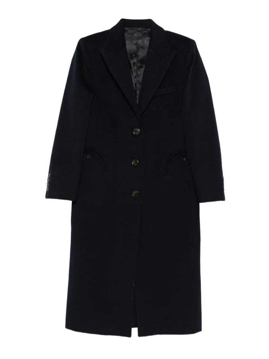 Blazé Milano Manteau Court - Bleu Foncé
