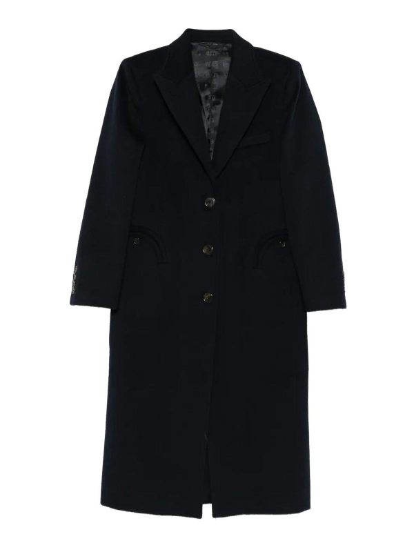 Blazé Milano Manteau Court - Bleu Foncé