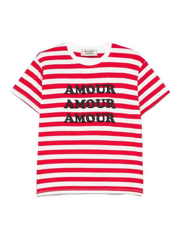 Alessandro Enriquez T-Shirt - Rouge Brun