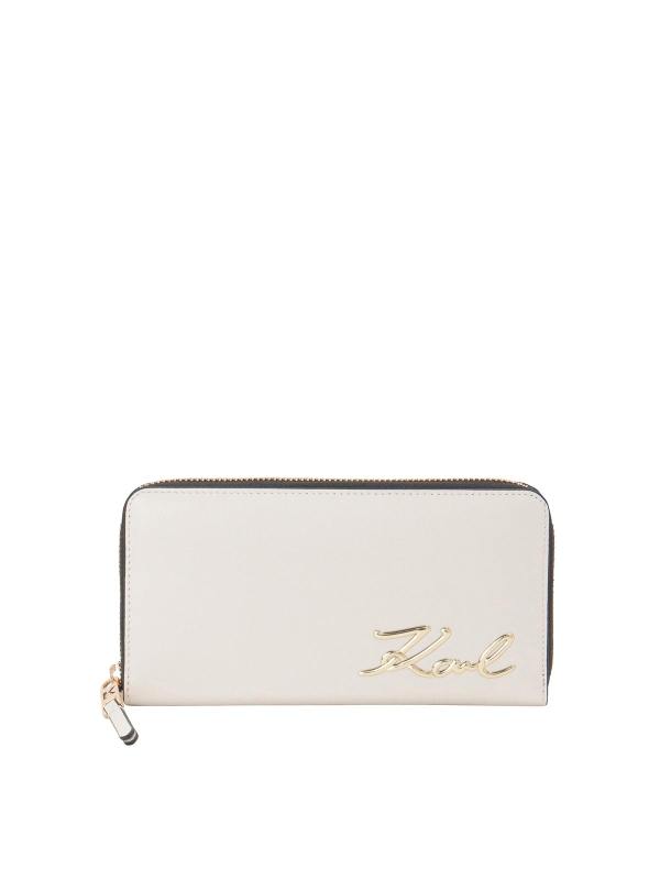 Karl Lagerfeld Portefeuilles - Beig