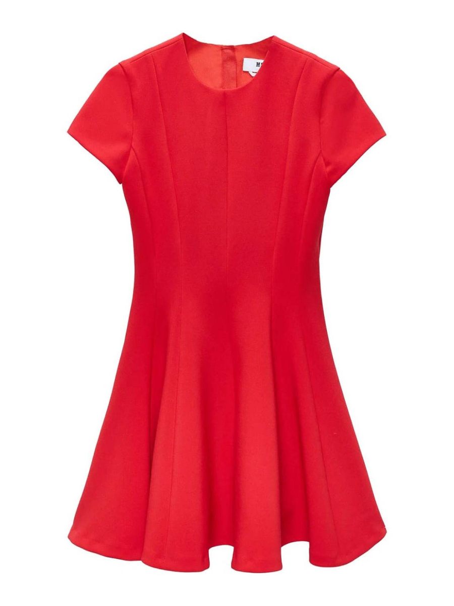 M. S.G. M. Robe Courte - Rouge
