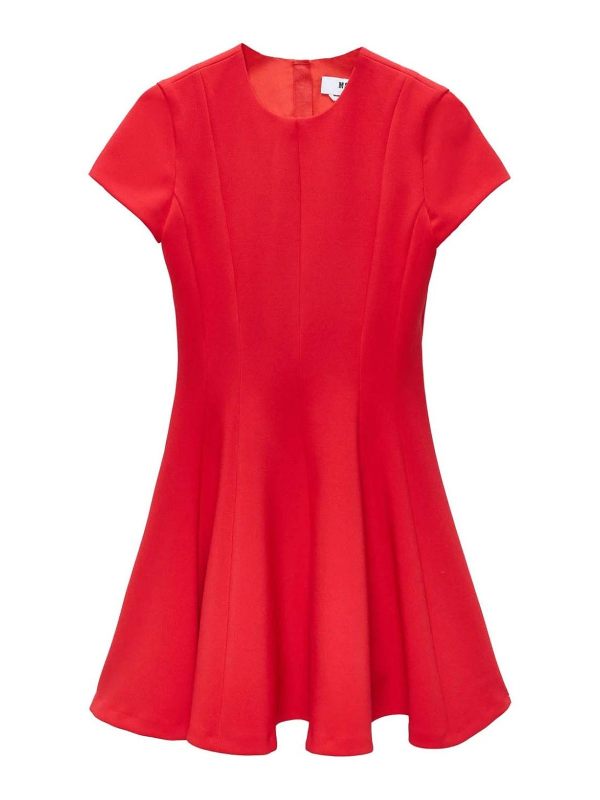 M. S.G. M. Robe Courte - Rouge
