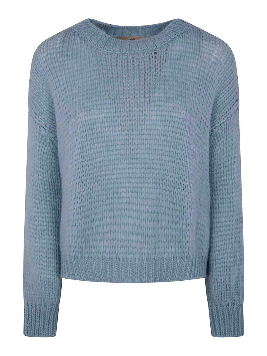 Nuur Pull Col Rond - Bleu