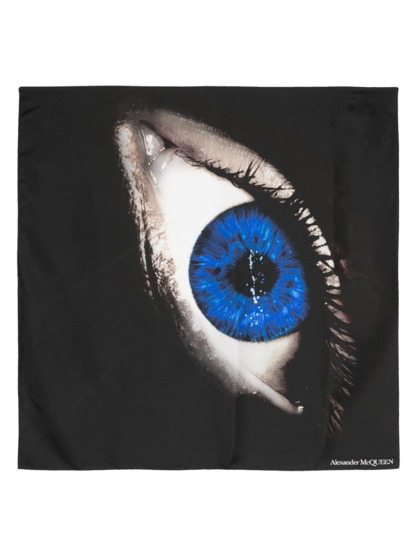 Alexander Mcqueen Écharpe - Bleu