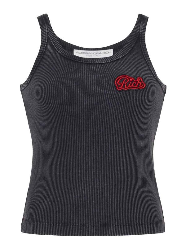 Alessandra Rich Top - Gris