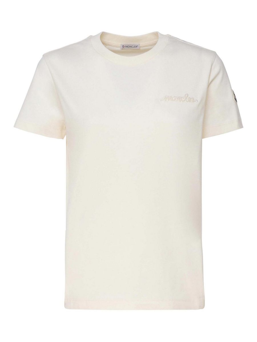Moncler T-Shirt - Blanc