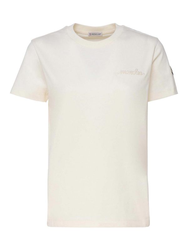 Moncler T-Shirt - Blanc