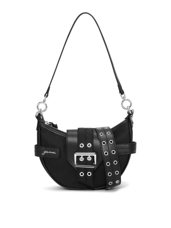 Ganni Sac Bandoulière - Noir