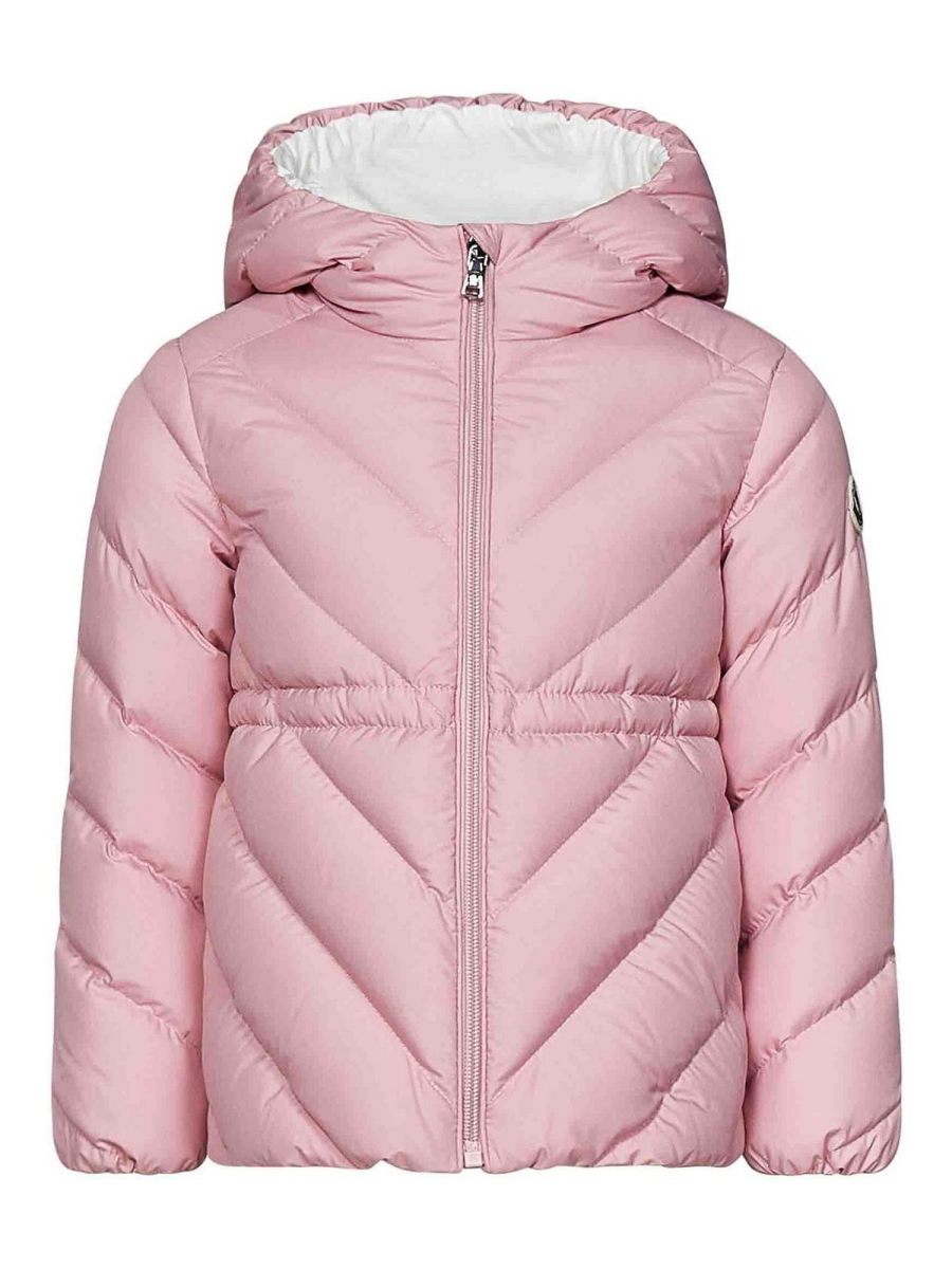Moncler Jr Veste Casual - Couleur Chair