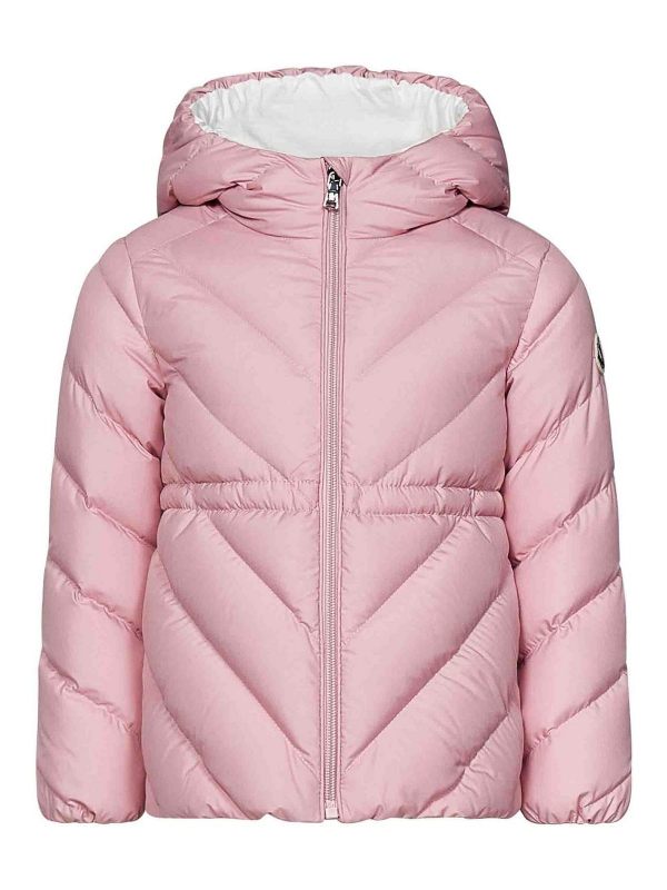 Moncler Jr Veste Casual - Couleur Chair