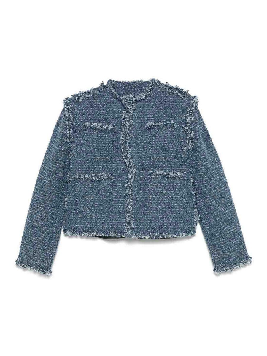 Sacai Veste En Jean - Délavé